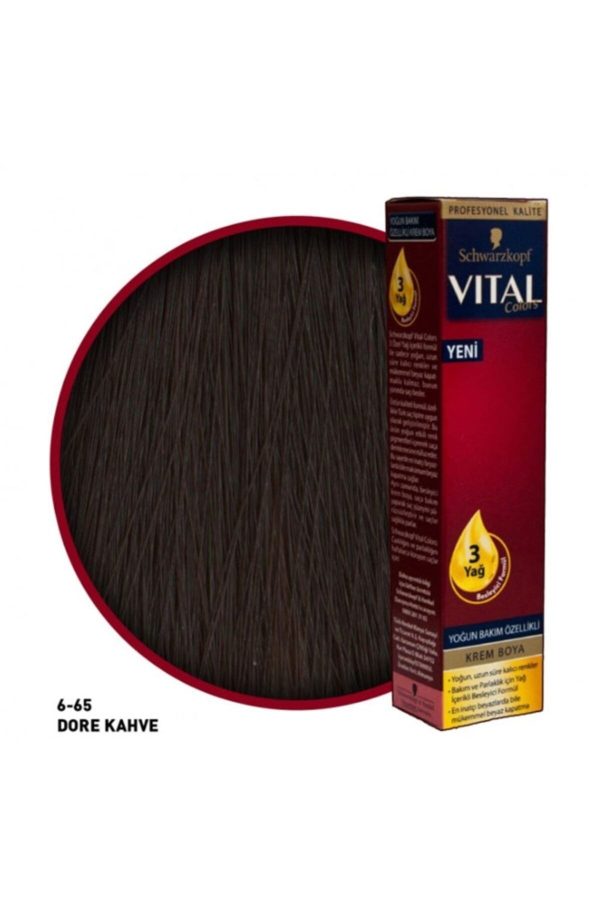 رنگ مو اورجینال برند Vital مدل Vital Tüp Boya 7-56 کد 45340633 - Image 13