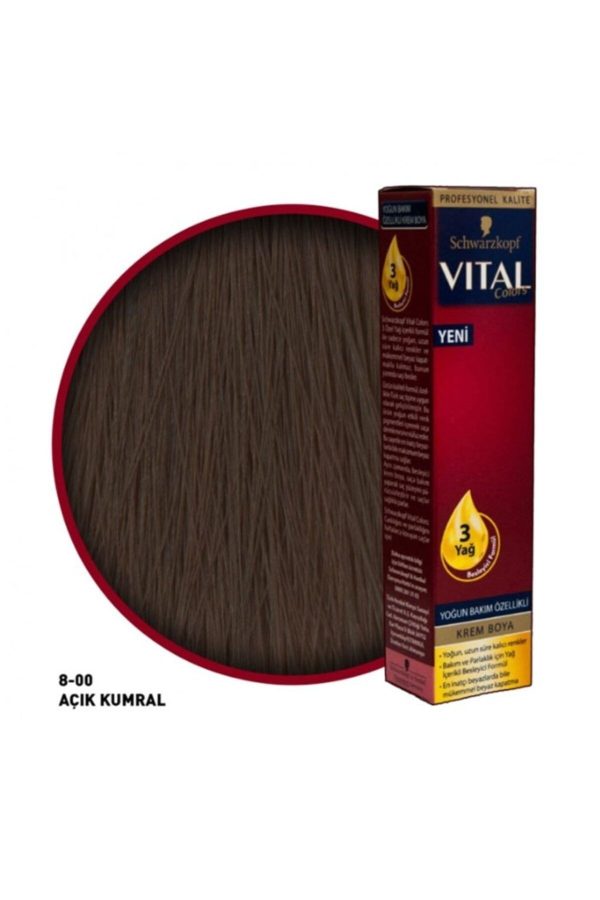 رنگ مو اورجینال برند Vital مدل Vital Tüp Boya 7-56 کد 45340633 - Image 19