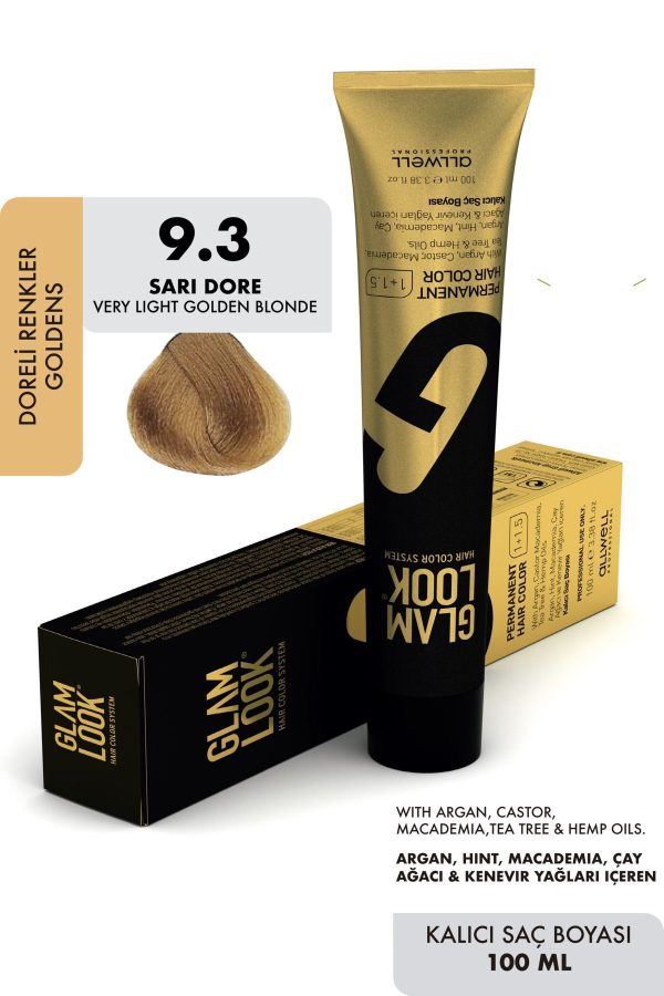 رنگ مو اورجینال برند Glam look مدل Kalıcı Saç Boyası کد 474796083 - Image 2