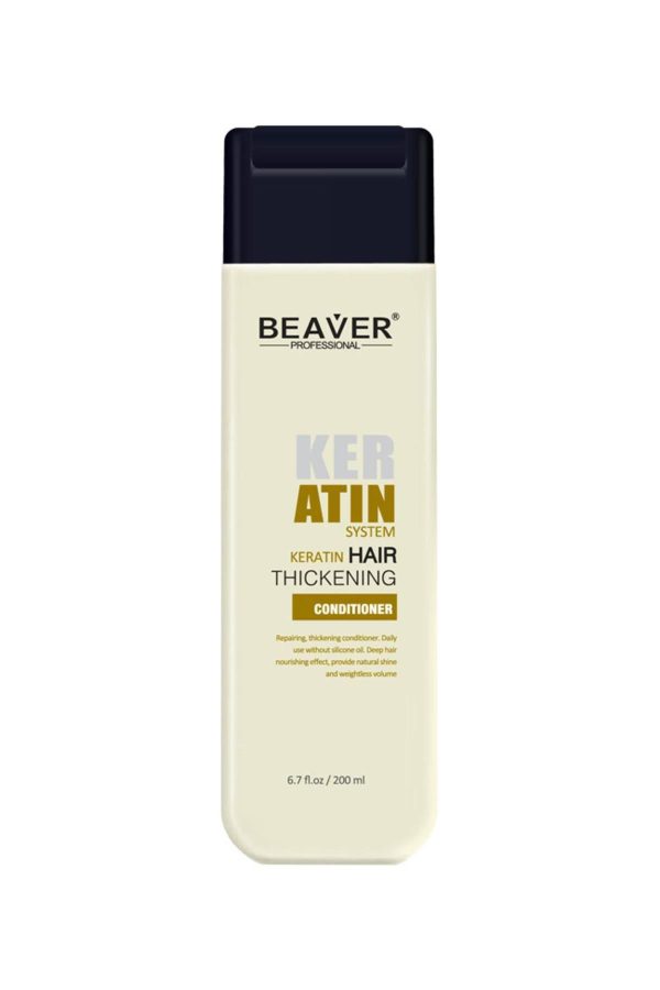 کرم مو اورجینال برند Beaver مدل Keratin Thickening Conditioner 200 ml کد 318387645