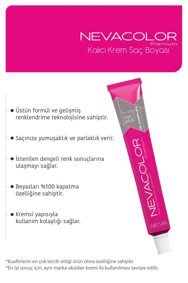 رنگ مو اورجینال برند Nevacolor premium کد 820493961 - Image 3