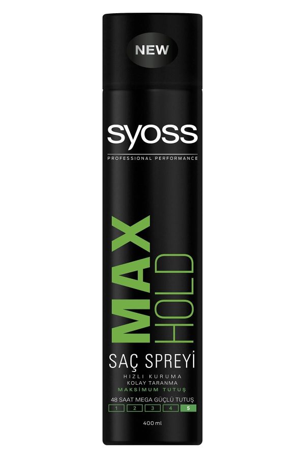 اسپری مو اورجینال برند Syoss مدل Super Hair Spray (400ml) کد 766894171 - Image 2
