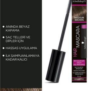 رنگ مو اورجینال برند Schwarzkopf مدل Saç Maskarası Siyah Orta Kahve کد 41180838