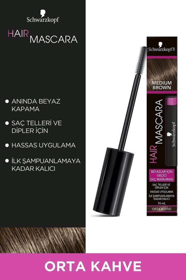 رنگ مو اورجینال برند Schwarzkopf مدل Saç Maskarası Siyah Orta Kahve کد 41180838 - Image 3