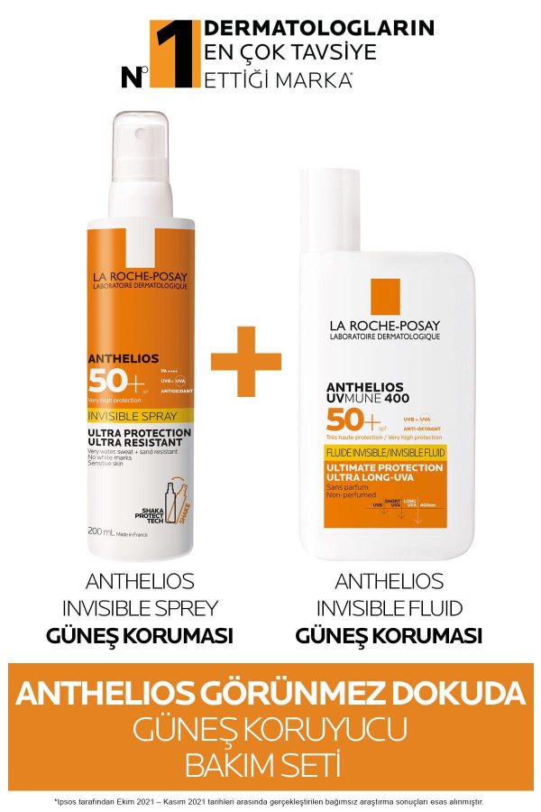 ست ضد آفتاب اورجینال برند La roche posay مدل Invisible Texture Sunscreen Care Set کد 109736974