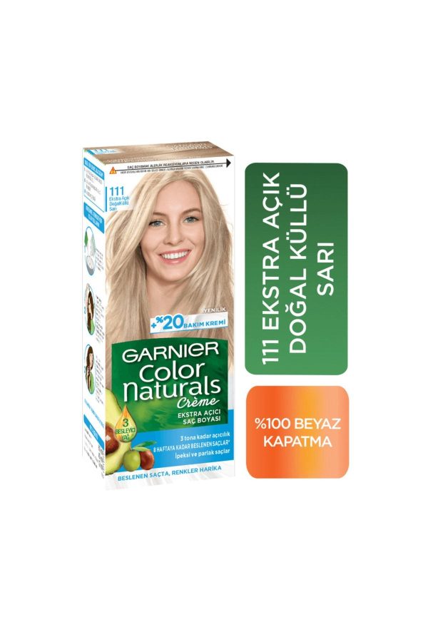 رنگ مو اورجینال برند Garnier مدل Extra Light Natural Ash Blonde کد 132279093