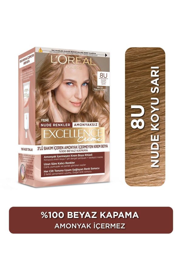 رنگ مو اورجینال برند L oreal paris کد 302299303