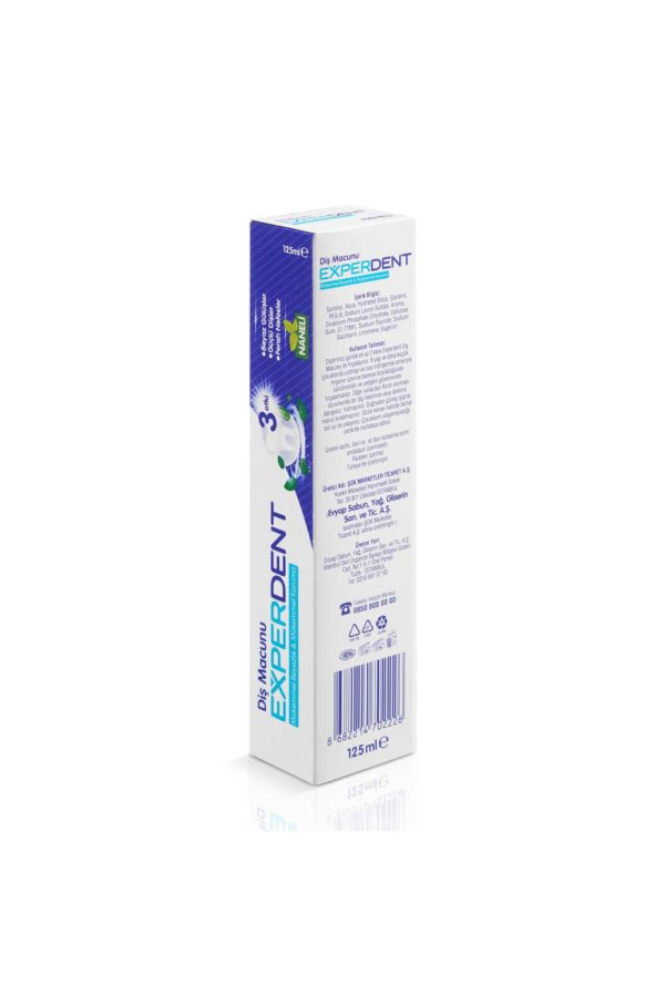 خمیر دندان اورجینال برند Experdent مدل Naneli 125 Ml کد 801278615 - Image 2