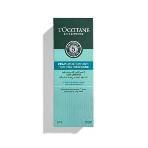 روغن و سرم مو اورجینال برند L occitane مدل Aromachology Purifying Freshness Serum-75ml کد 775503782