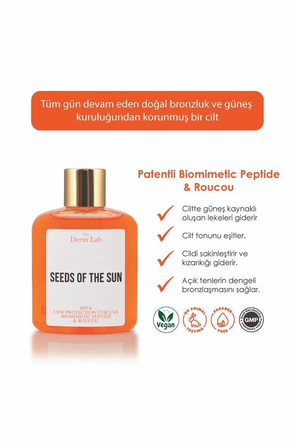 کرم برنز کننده اورجینال برند The derm lab مدل **Anti-Dark Spot Natural Tanning Oil** کد 743208664