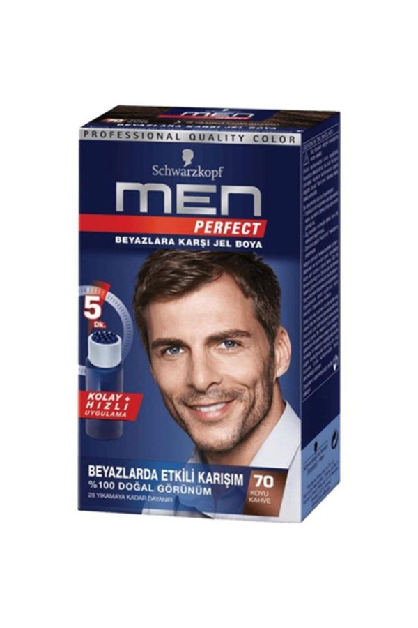 رنگ مو اورجینال برند Schwarzkopf men perfect کد 45820103