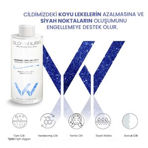 کرم جوان کننده اورجینال برند Glowaura مدل Yenileyici Peeling Tonik 200ML کد 782014818