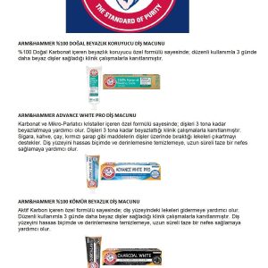 خمیر دندان اورجینال برند Arm hammer کد 776683763