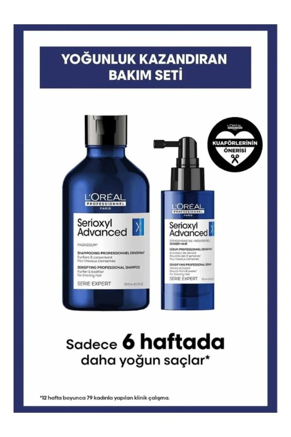 شامپو اورجینال برند L oreal professionnel مدل Serioxyl Advanced Set 390 ml کد 782086399