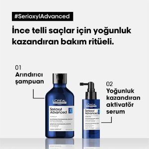 شامپو اورجینال برند L oreal professionnel مدل Serioxyl Advanced Set 390 ml کد 782086399