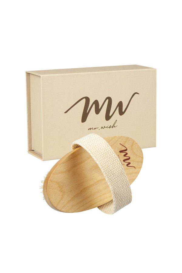 برس سلولیت اورجینال برند Mr wish مدل Natural Horsehair Brush for Cellulite کد 235532814