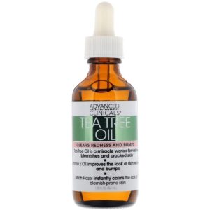 سرم پوست اورجینال برند Advanced clinicals مدل Tea Tree Oil Serum 53ml کد 34055724
