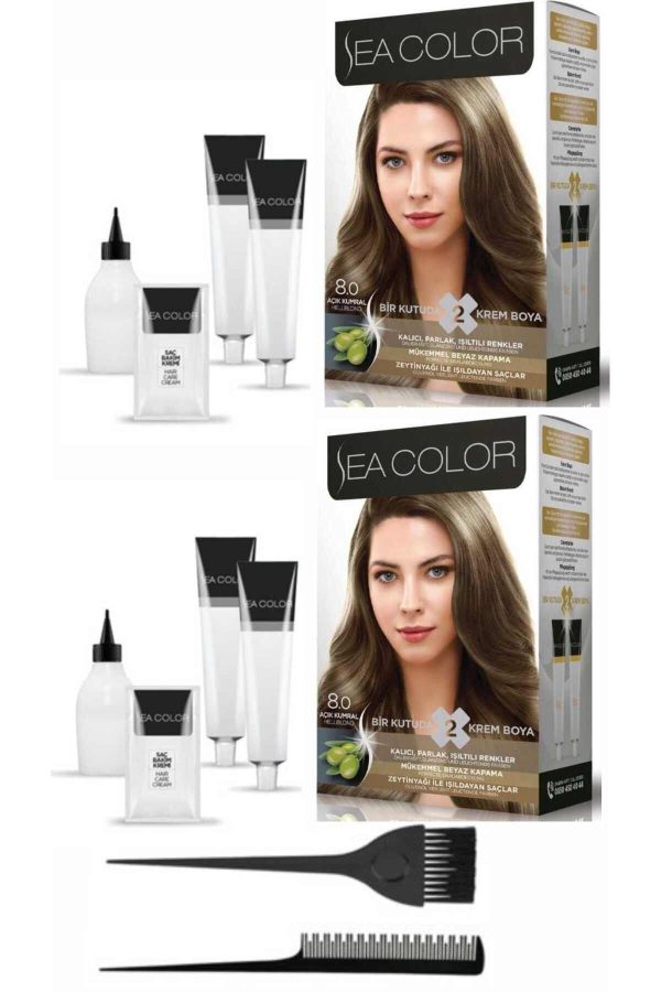 رنگ مو اورجینال برند Sea color کد 95312635