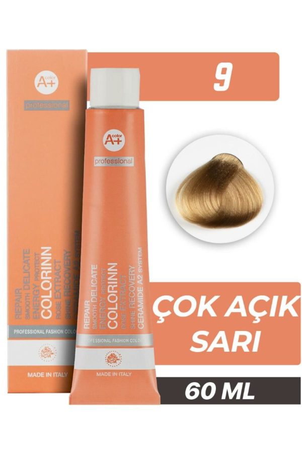 رنگ مو اورجینال برند Colorine مدل 9 Very Light Blonde کد 831966251