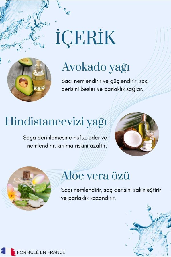 ماسک مو اورجینال برند Aja مدل Moisture Threapy Saç Bakım Maskesi کد 732346528 - Image 4