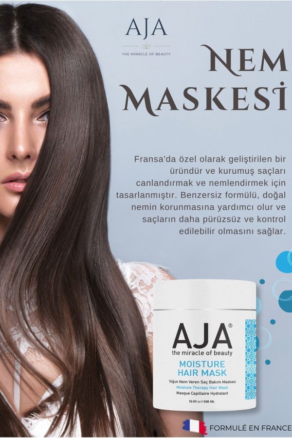 ماسک مو اورجینال برند Aja مدل Moisture Threapy Saç Bakım Maskesi کد 732346528 - Image 6