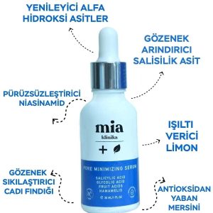 سرم پوست اورجینال برند Mia klinika مدل Azelaic Acid/Pore Minimizing Serum Set کد 110646094