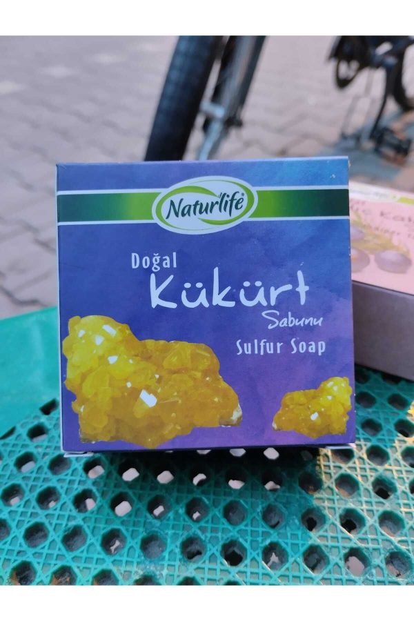 صابون جامد اورجینال برند Naturlife مدل Natural sulfur soap کد 803584088 - Image 2