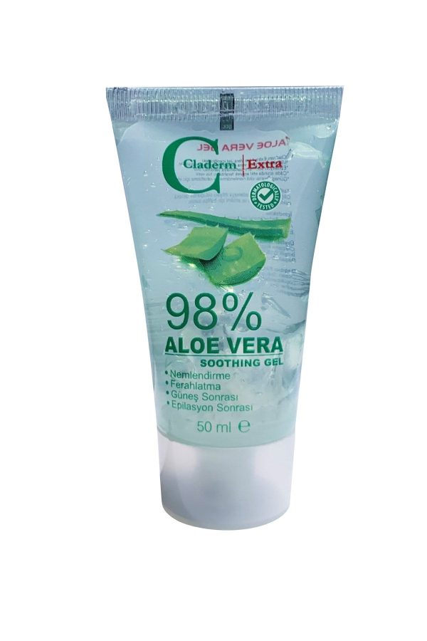 ماسک صورت اورجینال برند Claderm مدل Aloe Vera Jel 50Ml کد 345429056