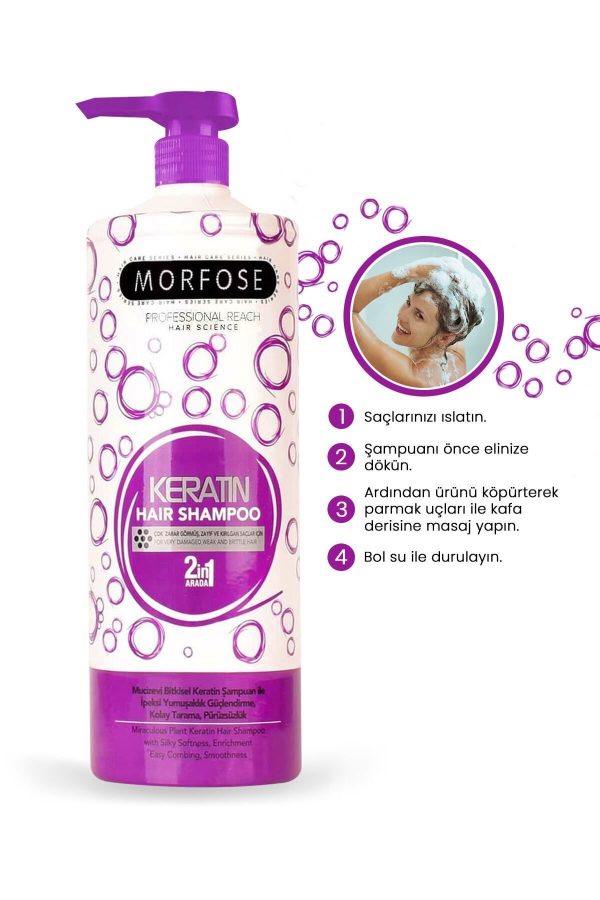 شامپو اورجینال برند Morfose کد 67856250 - Image 3