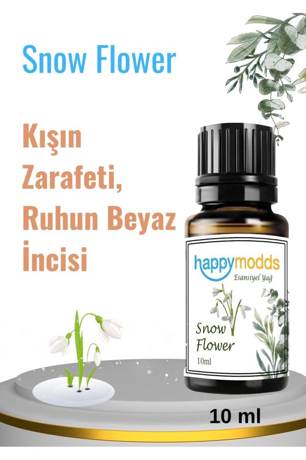 روغن مراقبت کننده اورجینال برند Happymodds مدل Snow Flower Aromatherapy Essential Oil کد 780907940 - Image 2