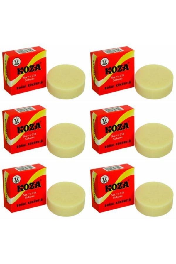 صابون جامد اورجینال برند Koza مدل Natural Sulfur Soap 6 Pack کد 34477418