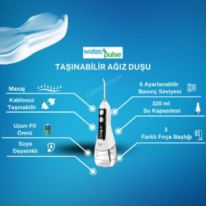 مسواک برقی اورجینال برند Waterpulse مدل Kablosuz Pro V580 کد 382798653