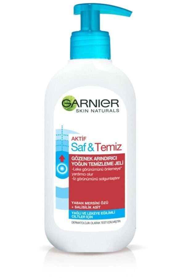پاک کننده صورت اورجینال برند Garnier مدل Deep Cleansing Gel کد 211509656