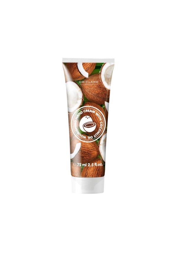 کرم دست اورجینال برند Oriflame مدل Coconut Oil Nourishing Hand Cream کد 94125261