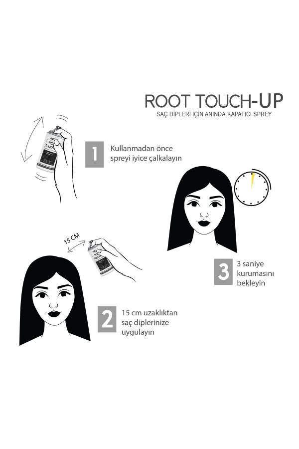 رنگ مو اورجینال برند Root touch up کد 806509266 - Image 2