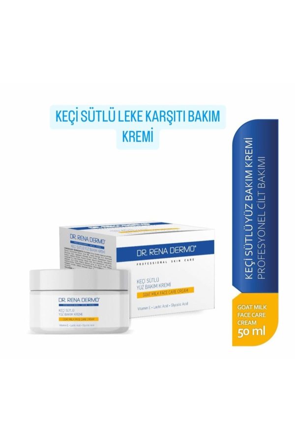 پاک کننده صورت اورجینال برند Dr rena dermo مدل Goat Milk Facial Cream کد 48998161