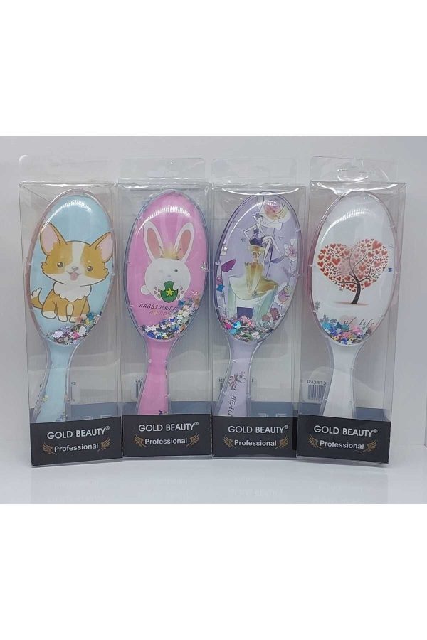 برس و شانه مو اورجینال برند Gold beauty کد 761910120 - Image 3