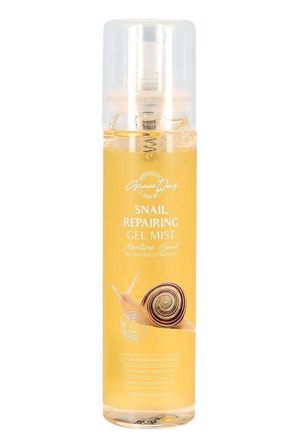 کرم جوان کننده اورجینال برند Grace day مدل Snail Repairing Gel Mist 120ml کد 826583755 - Image 5