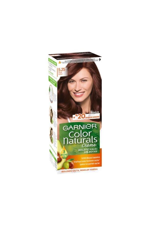 رنگ مو اورجینال برند Garnier مدل 525 Warm Brown کد 32629676 - Image 2