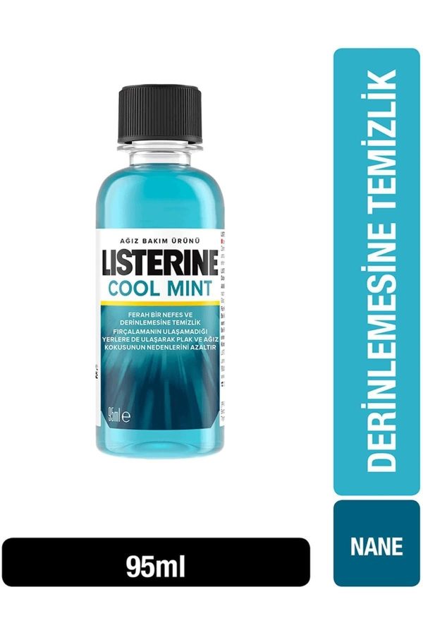 دهانشویه اورجینال برند Listerine مدل Cool Mint Mouthwash 95 Ml کد 302368672