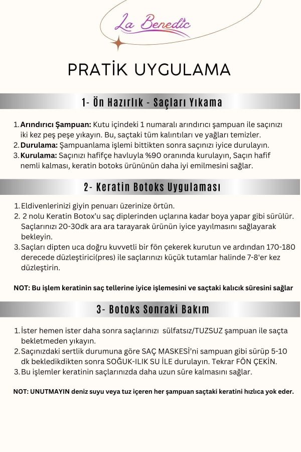 ست مراقبت از مو اورجینال برند La benedic کد 696158150 - Image 7