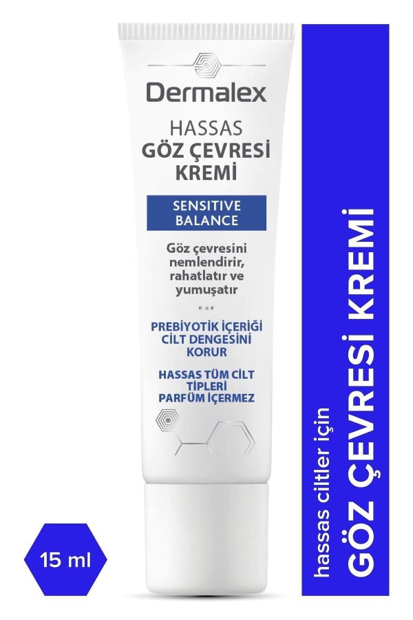 کرم صورت اورجینال برند Dermalex مدل Sensitive Balance Hassas Göz Kremi کد 252531044