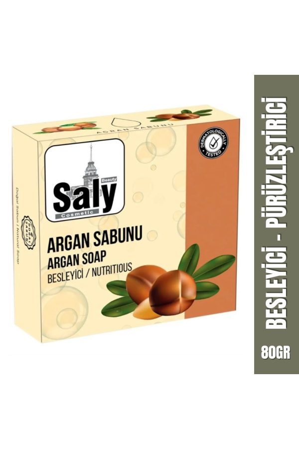 صابون جامد اورجینال برند Saly kozmetik مدل Argan soap کد 794530891
