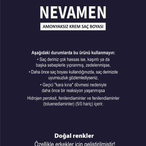 رنگ مو اورجینال برند Neva men کد 810455055