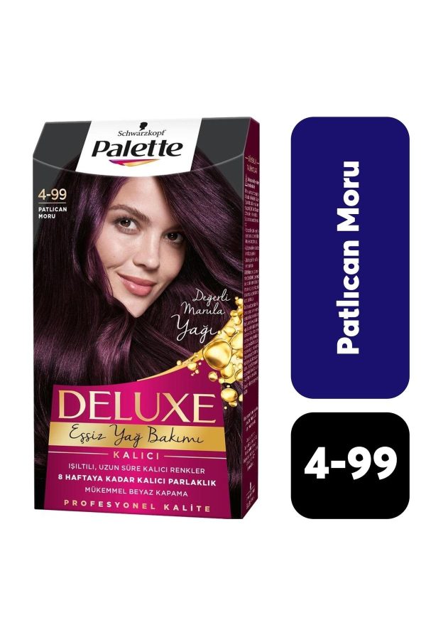 رنگ مو اورجینال برند Palette مدل Palette Deluxe 4-99 کد 680304972