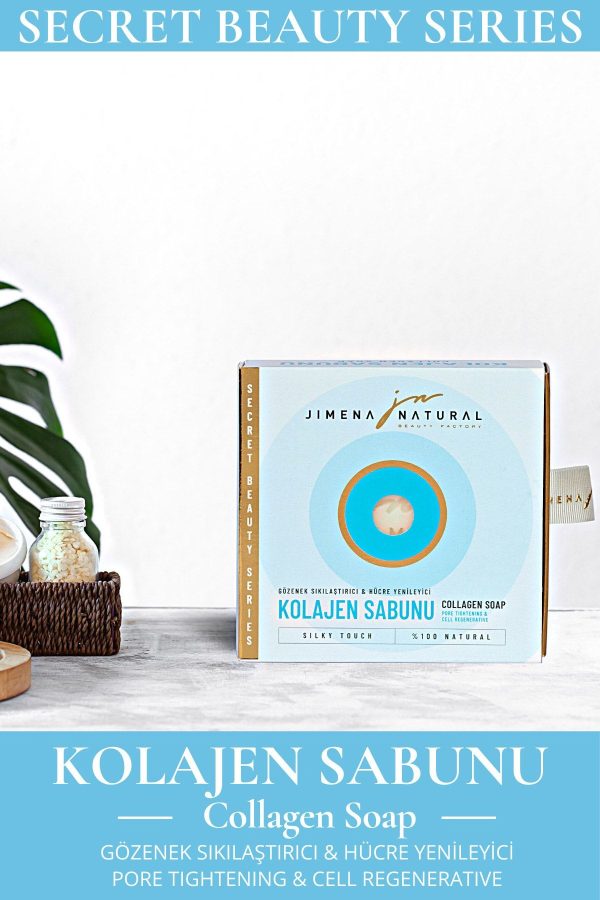صابون جامد اورجینال برند Jimena natural مدل Collagen Soap کد 376962544