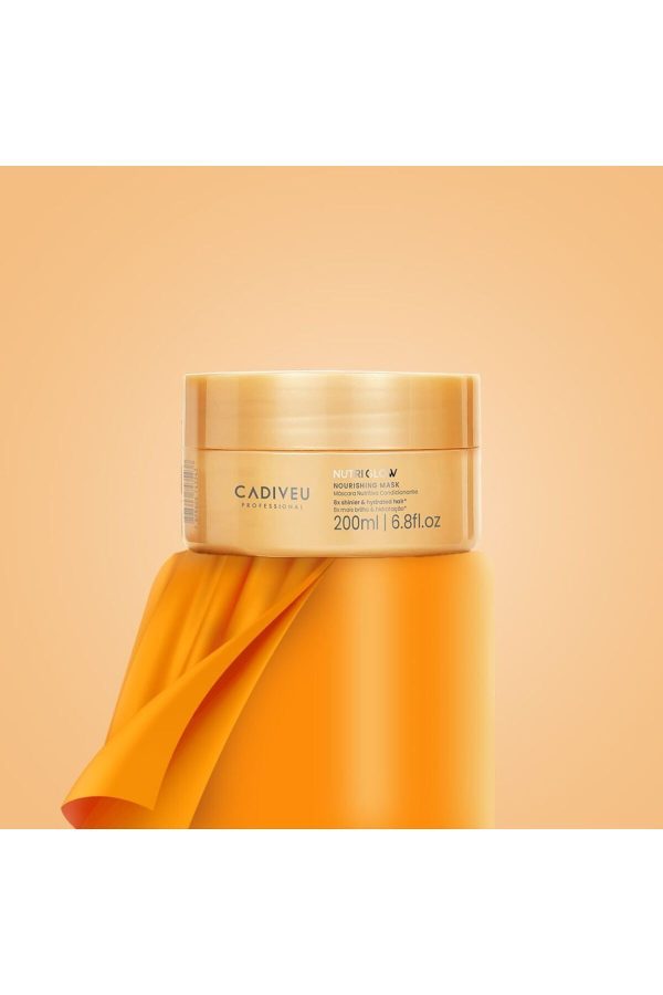 ماسک مو اورجینال برند Cadiveu مدل Nutri Glow Nemlendirici Maske 200ml کد 775518414 - Image 2