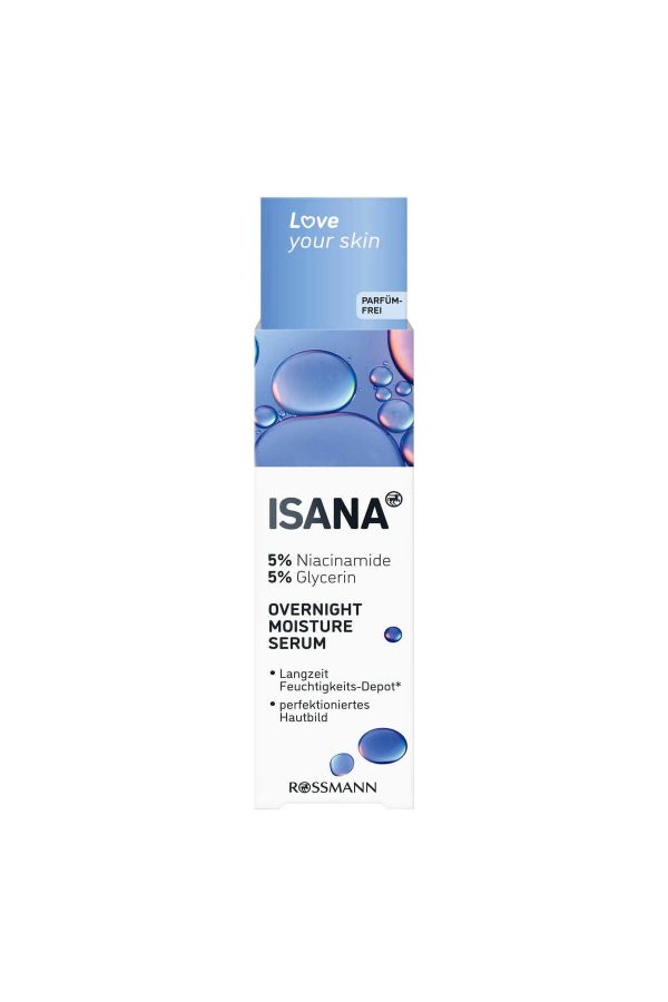 سرم پوست اورجینال برند Isana مدل Overnight 120h Serum کد 767746842