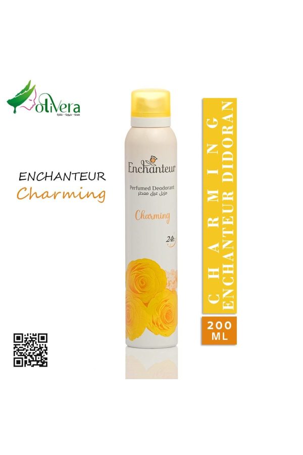 دئودورانت اورجینال برند Enchanteur مدل Enshanteur Deodorant 200 ml Charming کد 306100606