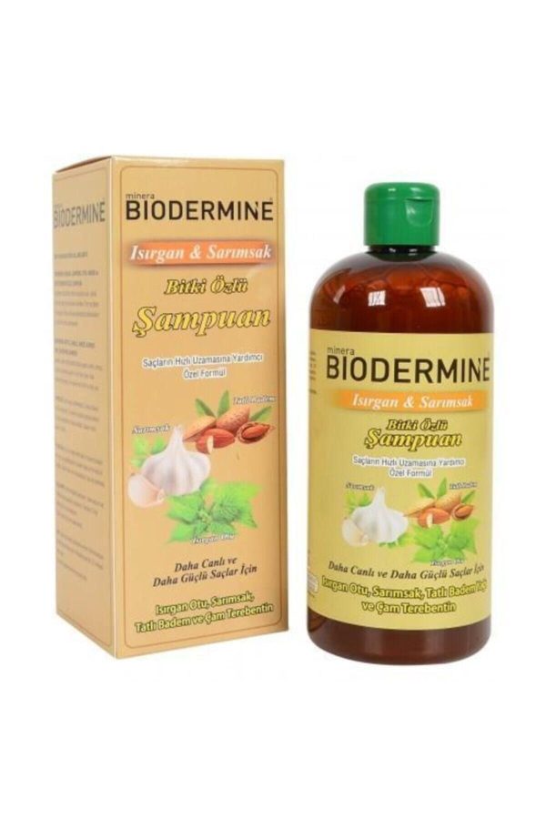 شامپو اورجینال برند Biodermine مدل Garlic Nettle Shampoo 400 ml کد 64903275